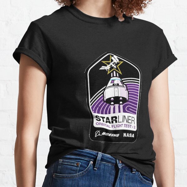 Boeing Orbital Flight Test 2 T-ShirtStarlner OFT 2 T-Shirt_by Spacestuffplus by Nikki_ Classic T-Shirt