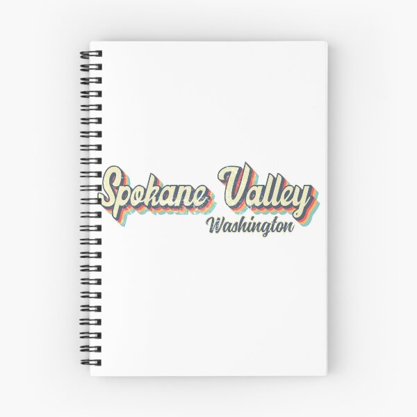 Item preview, Spokane Valley City Washington Retro Vintage 70s rainbow designed and sold by Teelogic.