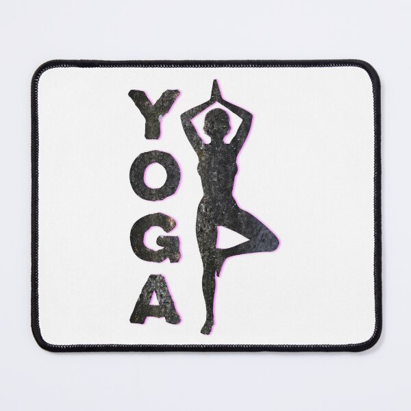 Item preview, Yoga Meditating Female Vrikshasana Tree Pose designed and sold by MarkUK97.