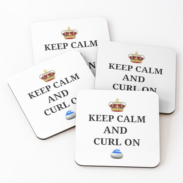 Item preview, Keep Calm and Curl On designed and sold by VJKTees.
