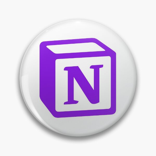 Item preview, Notion Logo Purple designed and sold by PeterPrv.