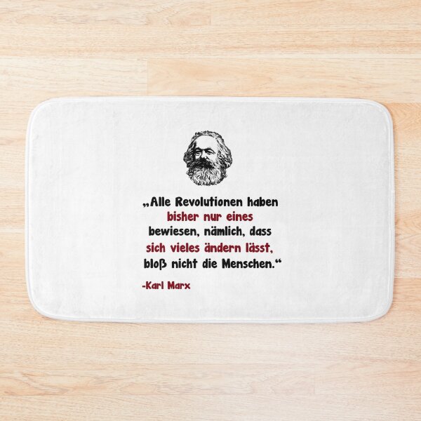 Item preview, Karl Marx revolution philosopher saying designed and sold by Onorato Bellgardt.