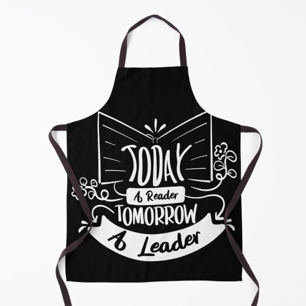 Item preview, Today A Reader Tomorrow A Leader Dark Edition - School Motivational Quote designed and sold by Karnefa.