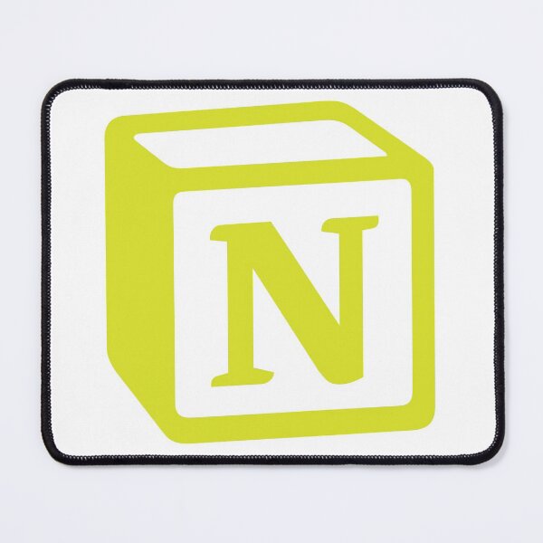 Item preview, Notion Logo Yellow designed and sold by PeterPrv.