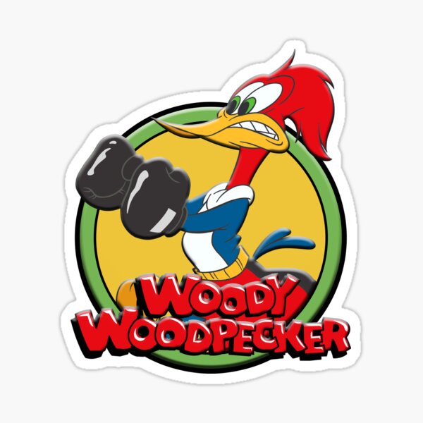 Mr Woody Woodpecker Peckerwood *STICKERS* Set of 3 Horsepower Mr Woody Woodpecker Peckerwood *STICKERS* Set of 3 Horsepower