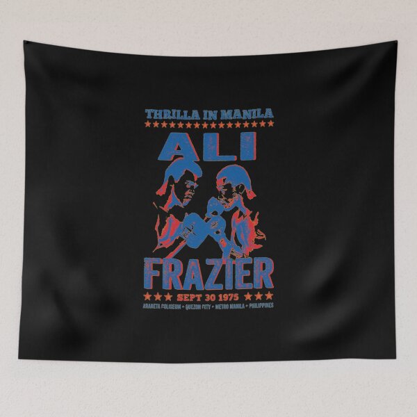Item preview, Boxing T-ShirtThrilla in Manila Ali V's Frazier Vintage T-Shirt_by Artizan_ designed and sold by Shopthuthanh.