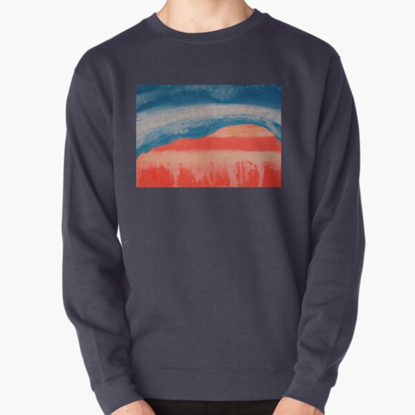 Ghost Ranch original painting Pullover Sweatshirt