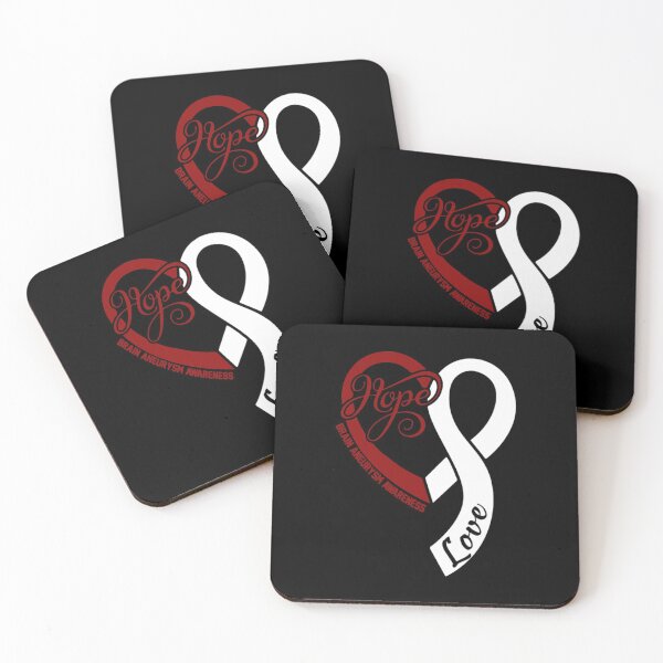 Item preview, Brain Aneurysm Awareness T-ShirtBrain Aneurysm Awareness Hople Love Heart Ribbon Happy Valentines Day T-Shirt_by Zuka Store_ designed and sold by Shopthuthanh.