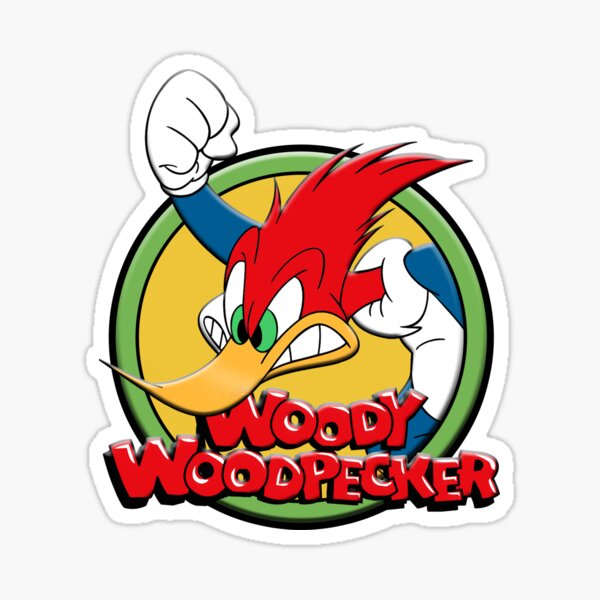 Mr Woody Woodpecker Peckerwood *STICKERS* Set of 3 Horsepower Mr Woody Woodpecker Peckerwood *STICKERS* Set of 3 Horsepower