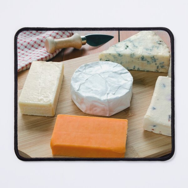 Item preview, Cheese Board Selection on a Wooden Table designed and sold by MarkUK97.