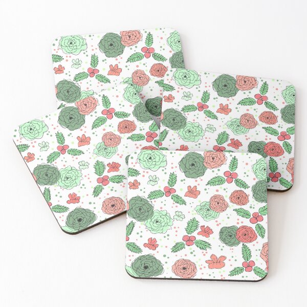 Item preview, Pastel Christmas on white background  designed and sold by StudioSamanthaa.