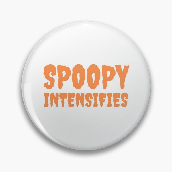 Item preview, Halloween Meme Spoopy Intensifies Spooky Intensifies Creepy Font designed and sold by Nathalie Aynié.
