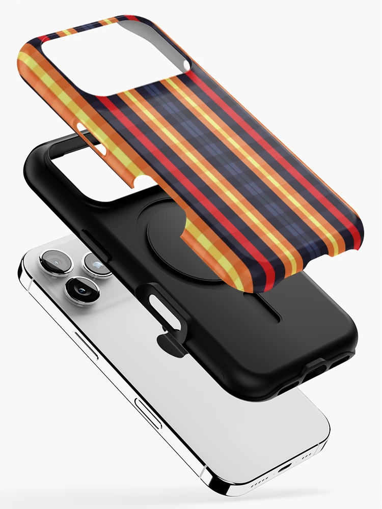 Thumbnail 2 of 4, iPhone Case, Plaid Design Colorful Patterns  designed and sold by ClassyPatterns.