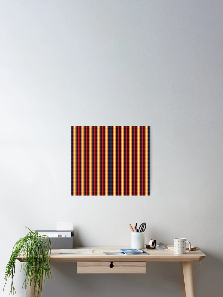 Thumbnail 2 of 3, Poster, Plaid Design Colorful Patterns  designed and sold by ClassyPatterns.