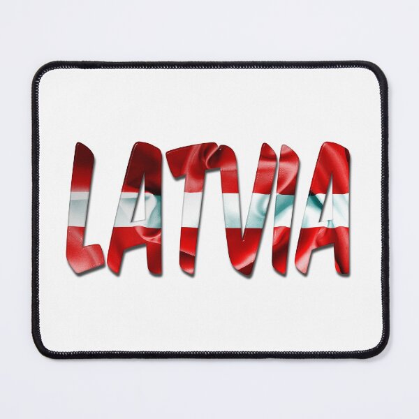 Item preview, Latvia Word With Flag Texture designed and sold by MarkUK97.