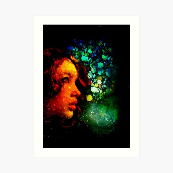 Sky of Flowers Art Print