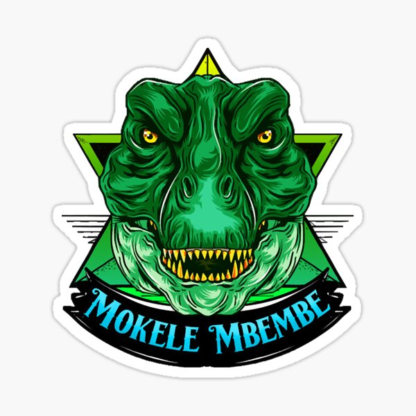 Hand-lettered Mokele Mbembe Sticker Mokele Mbembe Art -  Norway