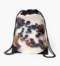 Warm Spices Drawstring Bag