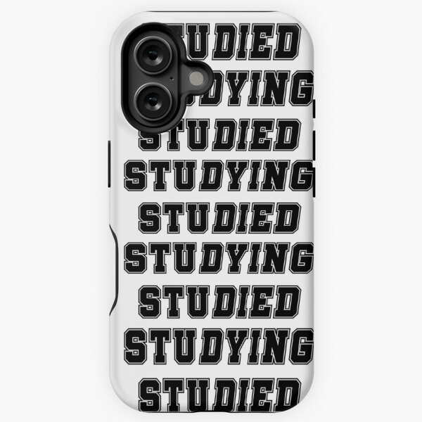 Vista previa del artículo con la obra «Estudiar Estudió - blanco y negro - regreso a la escuela», diseñado y vendido por hasbeenz.