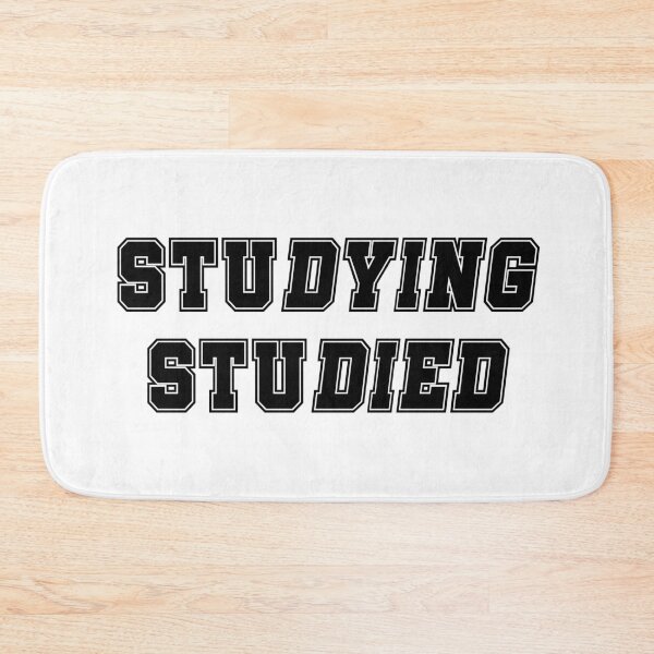 Item preview, Studying Studied - black and white - back to school designed and sold by hasbeenz.