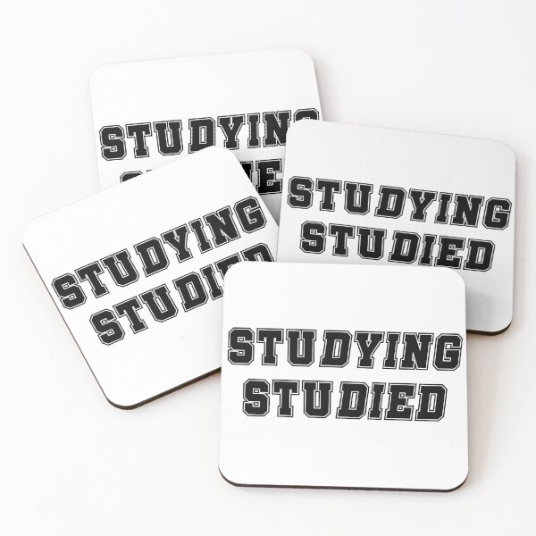 Item preview, Estudiar Estudió - blanco y negro - regreso a la escuela designed and sold by hasbeenz.