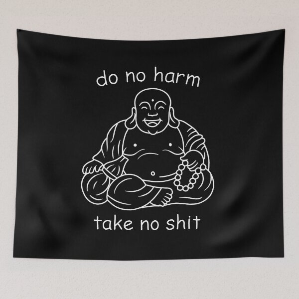 Item preview, Do not harm, take no shit designed and sold by ValentinaHramov.