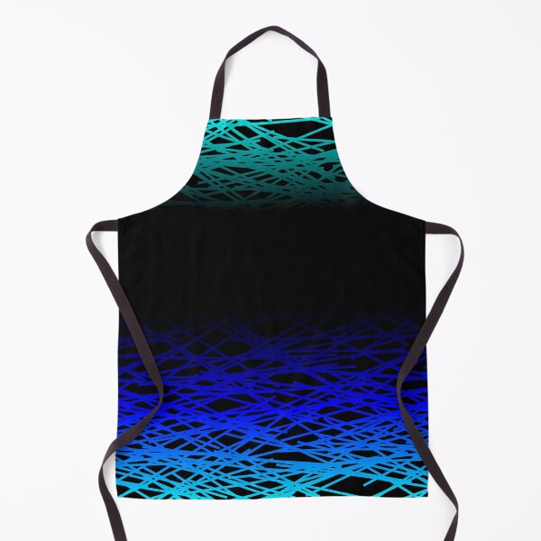 Item preview, Black, Blue and Light blue random stripe pattern designed and sold by jc007.