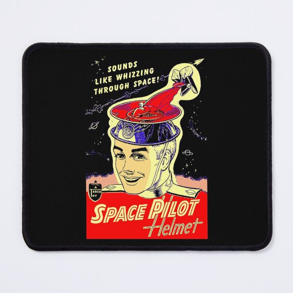 Item preview, SPACE PILOT HELMET - ADVERT designed and sold by ThrowbackAds.