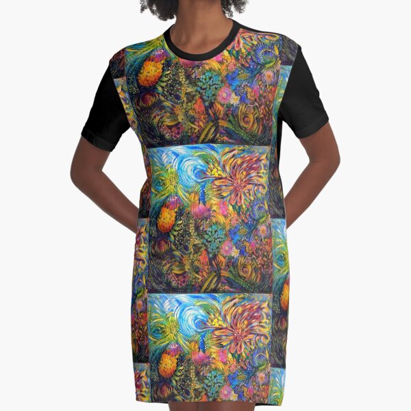 Radiance Graphic T-Shirt Dress