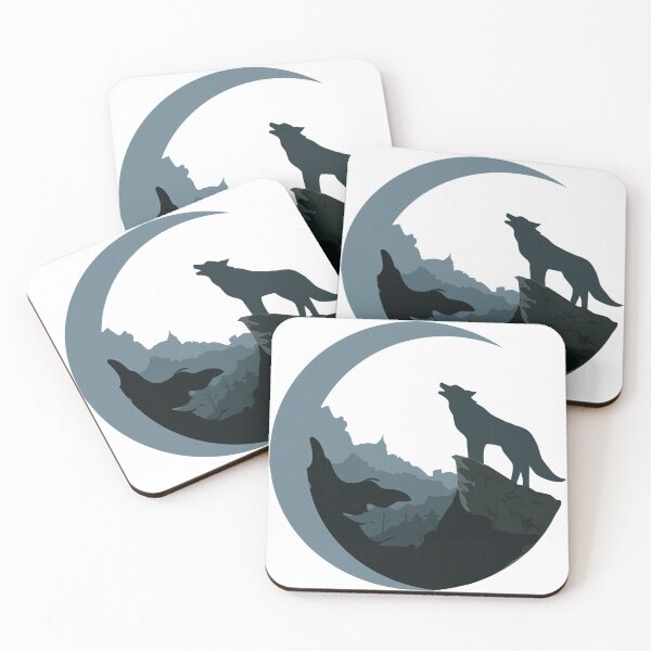 Item preview, The lone wolf designed and sold by Red Canvas.