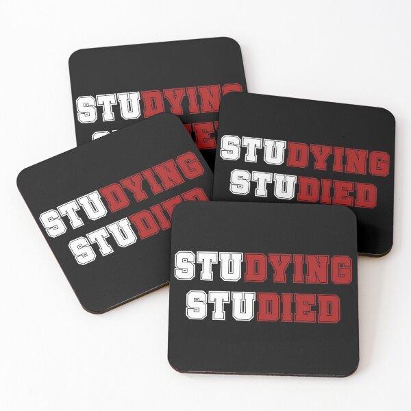 Item preview, Estudiar Estudió - rojo y blanco - regreso a la escuela designed and sold by hasbeenz.
