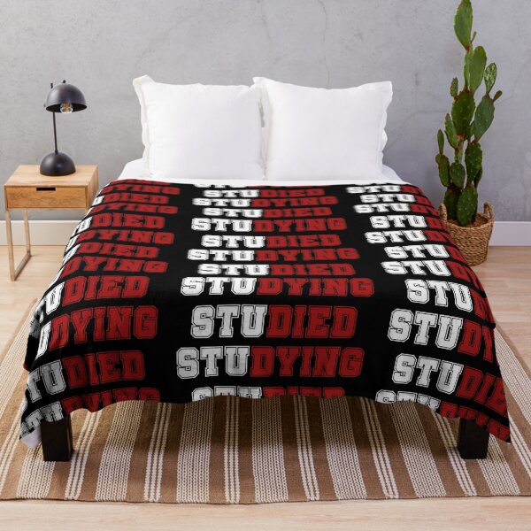 Item preview, Studying Studied - red and white - back to school designed and sold by hasbeenz.