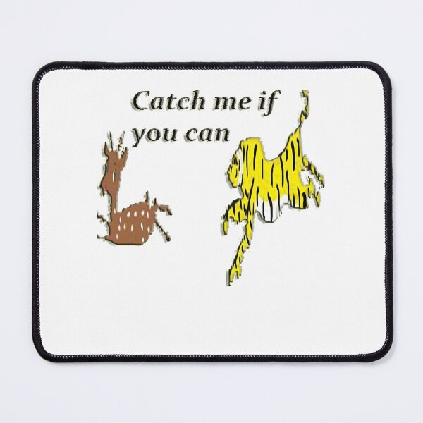 Item preview, Gifts For ArtCatch Me If You Can Deer Tiger Chasing Scene lake Day Vacation Tee designed and sold by SusanBrooks198.