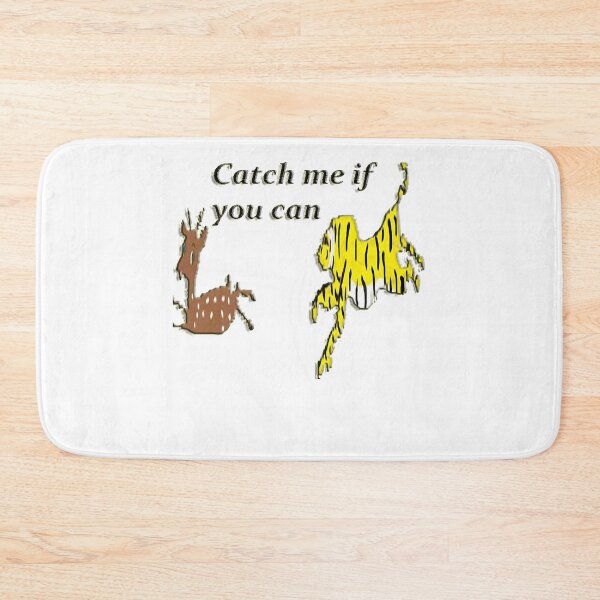 Item preview, Gifts For ArtCatch Me If You Can Deer Tiger Chasing Scene lake Day Vacation Tee designed and sold by SusanBrooks198.