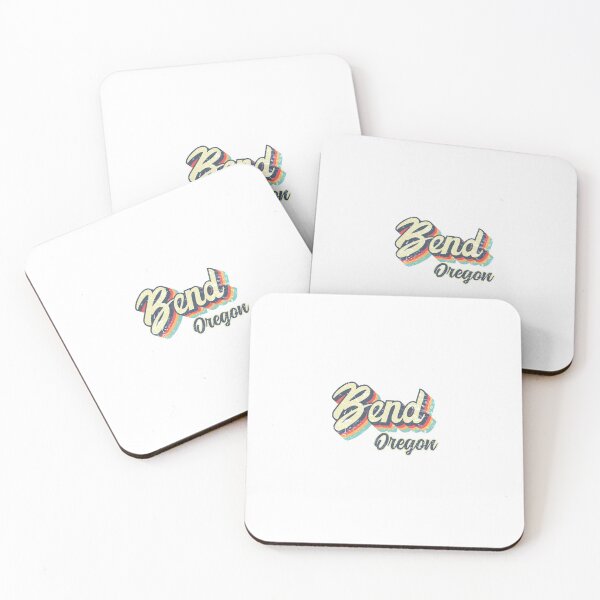 Item preview, Bend city Oregon Retro Vintage 70s rainbow designed and sold by Teelogic.