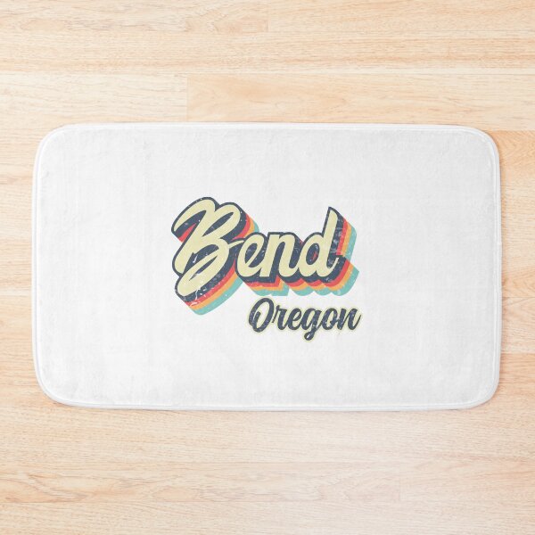 Item preview, Bend city Oregon Retro Vintage 70s rainbow designed and sold by Teelogic.