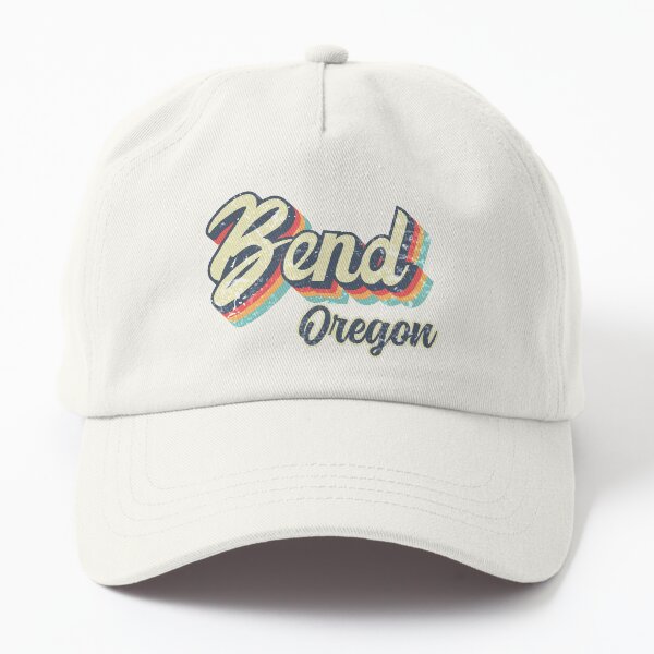 Artikel-Vorschau von Bend City Oregon Retro Vintage 70er Regenbogen, designt und verkauft von Teelogic.