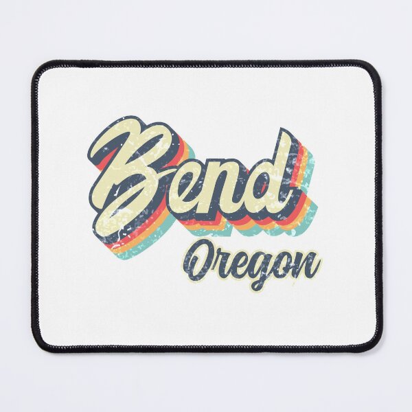 Item preview, Bend city Oregon Retro Vintage 70s rainbow designed and sold by Teelogic.