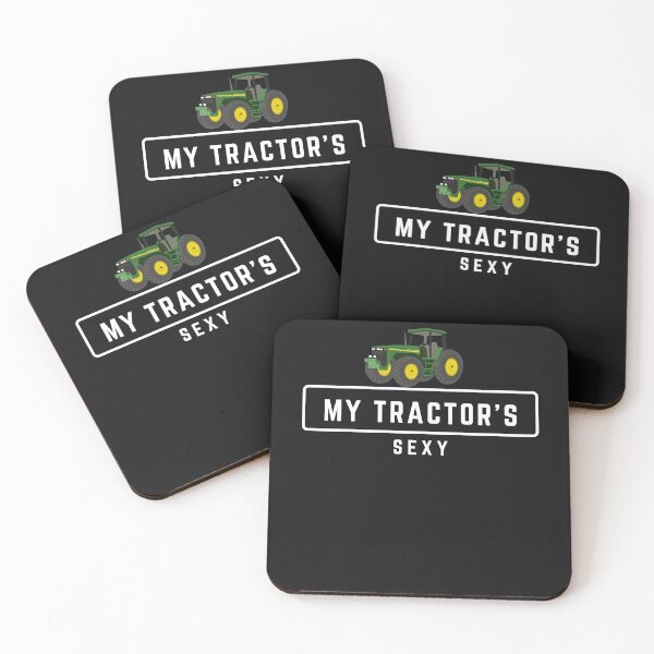 Item preview,  She thinks my tractor's sexy design | Funny farmer quotes design | Cool farmer design designed and sold by ExpertSayeed.