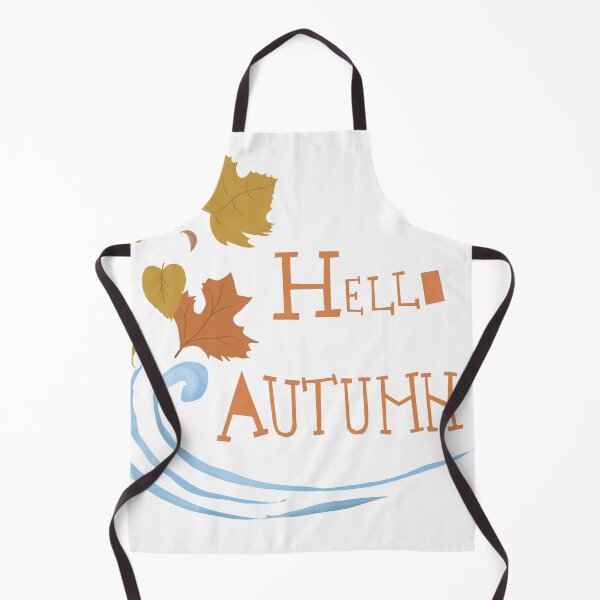 Item preview, Hello Autumn illustration and lettering  designed and sold by MonkeyMental.
