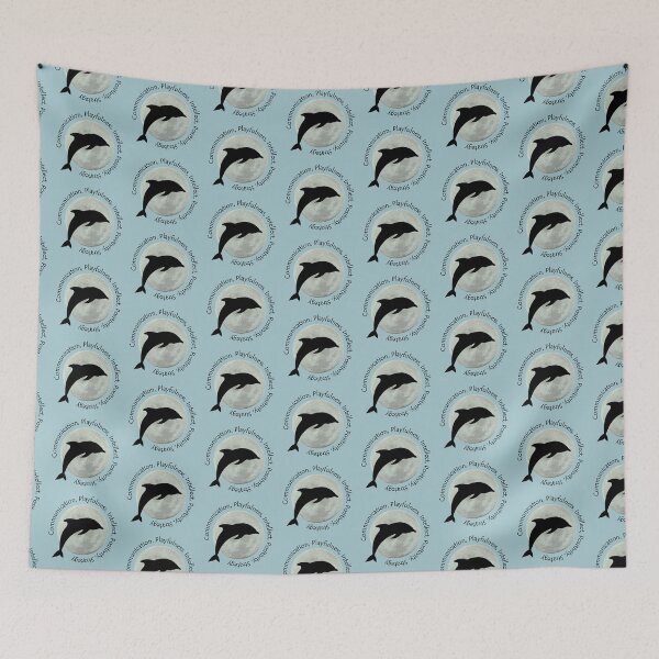 Item preview, Leaping Dolphin designed and sold by Prints4Pagans.