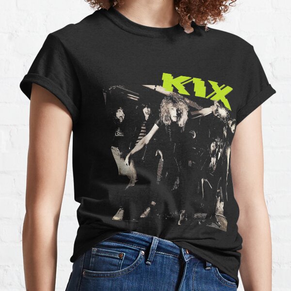 Kix Show Business Album Cover T-Shirt Black