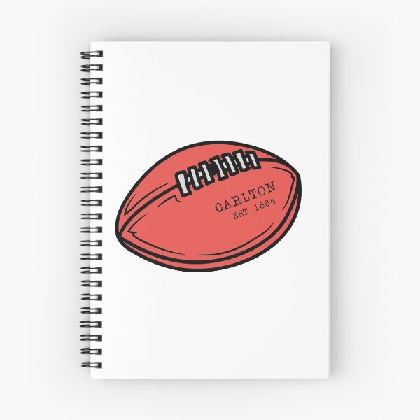 Item preview, CARLTON BLUES AFL Team EST Red Sherrin  designed and sold by All-About-AFL.