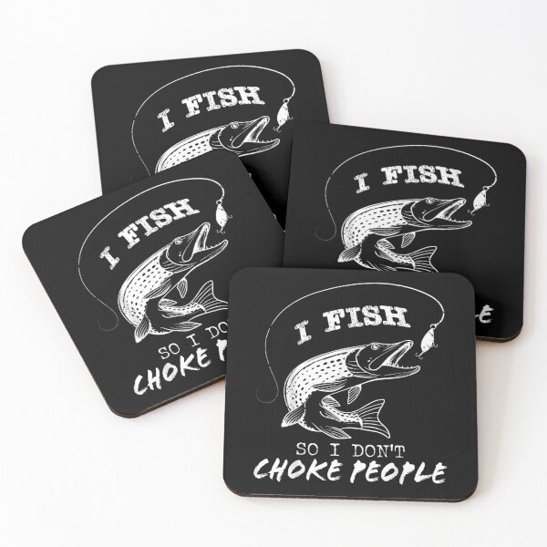 Item preview, I Fish So I Don't Choke People Tshirt Funny Fishing s  designed and sold by AdonisShop.