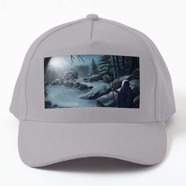Amidst the Snow Capped Mountains Baseball Cap