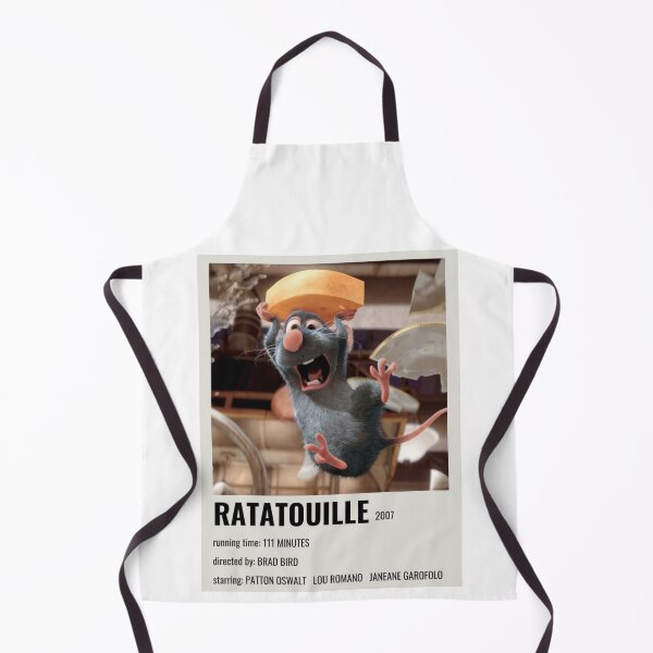 Item preview, ratatouille cartoon minimalist poster designed and sold by paper bag.