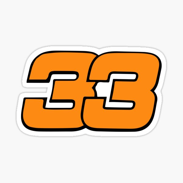 dichtbij Monument Middellandse Zee Max Verstappen #33 Formula 1 " Sticker for Sale by VeronikaKac | Redbubble