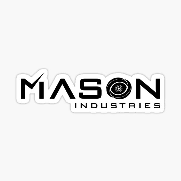 Artikel-Vorschau von Zeitlos - Mason Industries Re-Imagined Logo, designt und verkauft von BadCatDesigns.