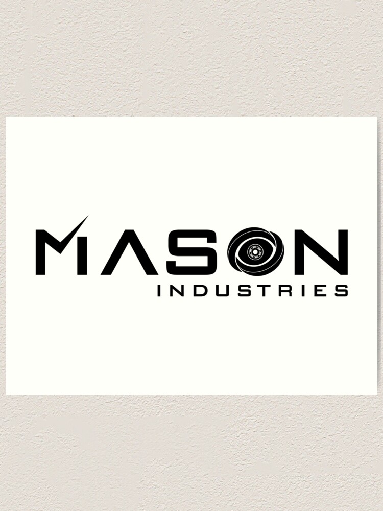 "Timeless - Mason Industries Re-Imagined Logo" Art Print By ...