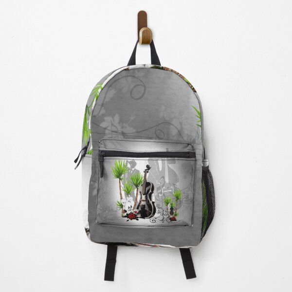 Item preview, Music, black violin and palm trees designed and sold by nicky2342.